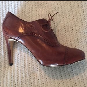 Cole Han Nike Air hidden platform ankle booties 7